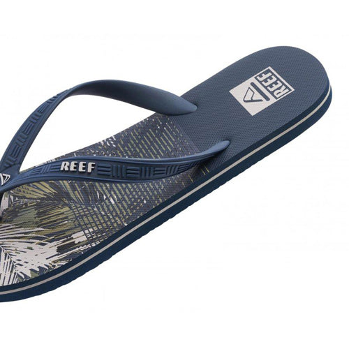 Sandals [REEF SEASIDE PRINTS] DEEP WATER PALM / 28cm