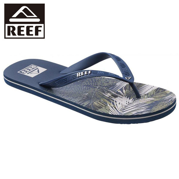 サンダル [REEF SEASIDE PRINTS] DEEP WATER PALM / 28cm