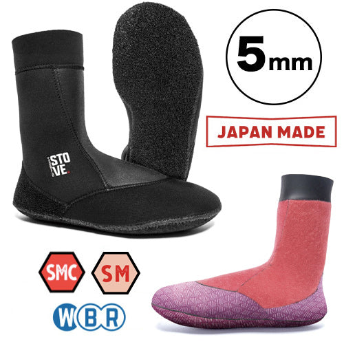 5mm ストーブソックス  SMCマグマコア起毛