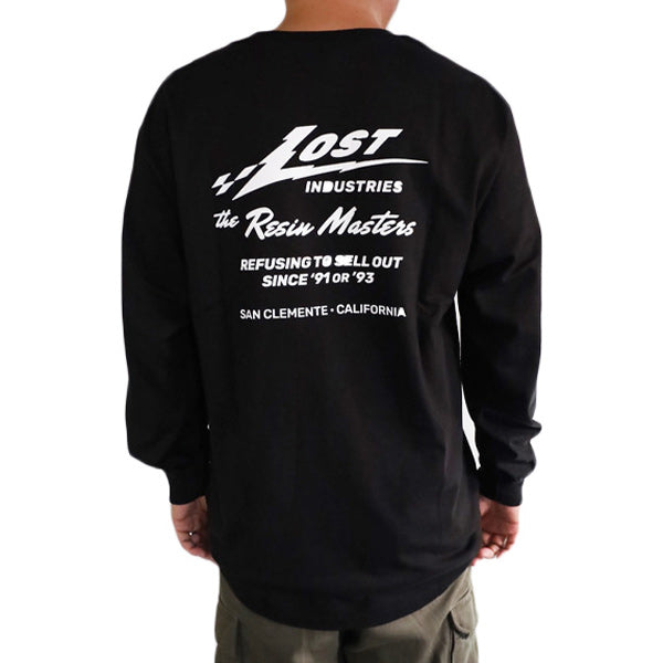 ロングスリーブTシャツ [Resin Masters] Black