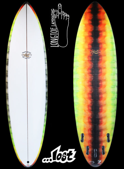 『SMOOTH OPERATOR』...LOST×LONGTOE "POLYESTER" USA 6'8" 40.8cl