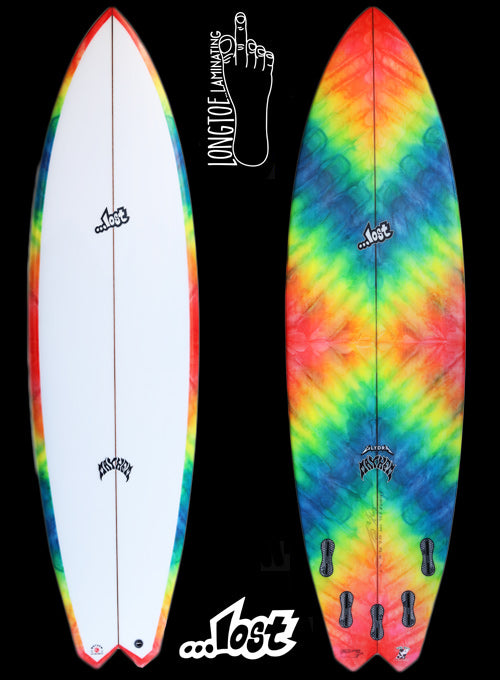 『GLYDRA』…LOST×LONGTOE "POLYESTER" USA 6'2" 32.5cl