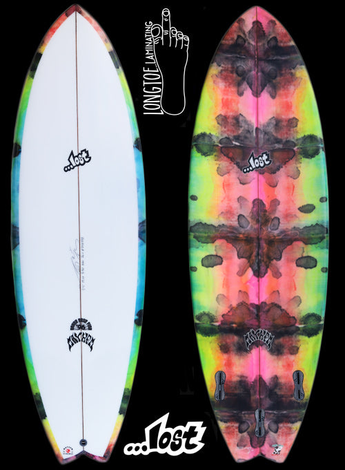 5'10"『RNF'96』...LOST×LONGTOE 5'3" 26cl