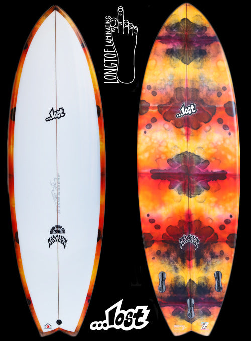 超美品 LOST RNF’96 5’10 35cl RNF'96』LOST×LONGTOE 