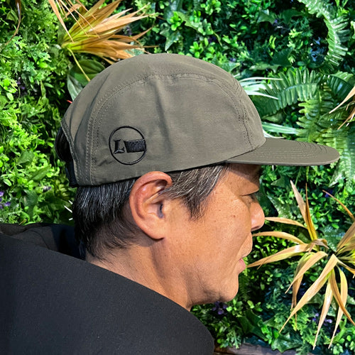 ナイロン ジェット キャップ [Racing Icon] OLIVE