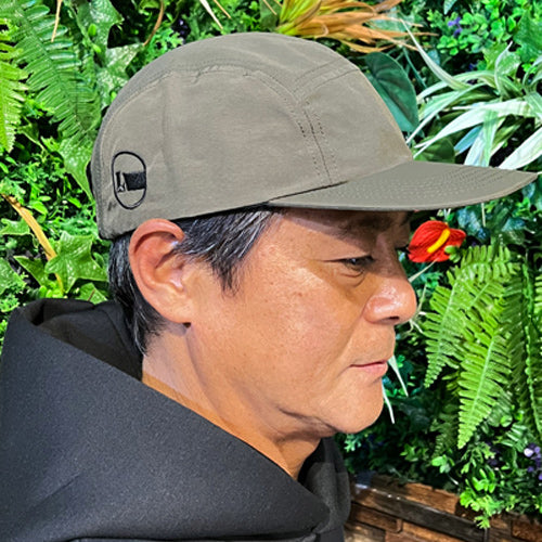 ナイロン ジェット キャップ [Racing Icon] OLIVE
