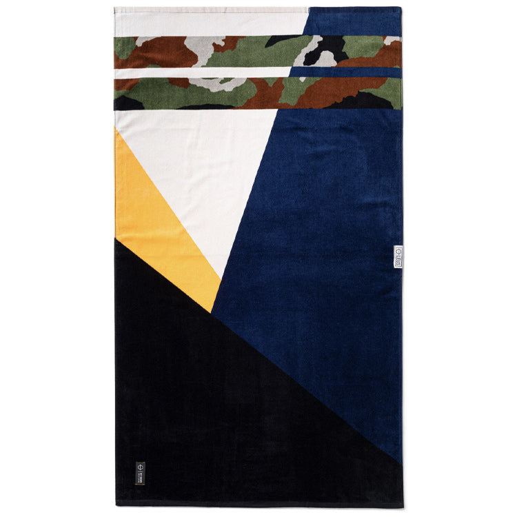 BEACH ECO TOWEL [SKY BROWN] SUNRISE CAMO