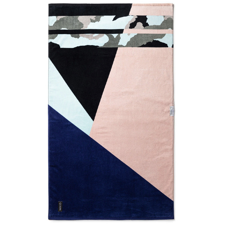 BEACH ECO TOWEL [SKY BROWN] SUNSET CAMO
