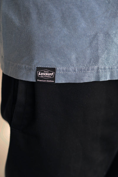 Original T-shirt [EMBROIDERY] Denim / L size