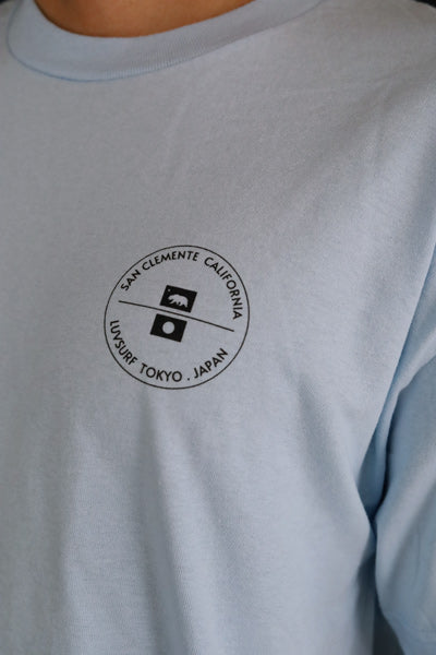 Original T-shirt [RING] Powder Blue / L size