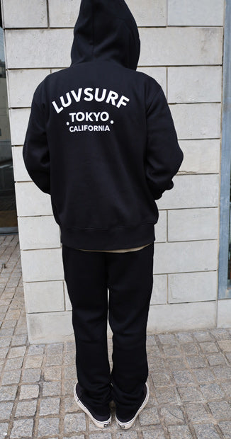 Sweatpants (fleece-lined) [LTC] BLACK