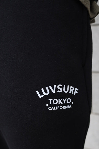 Sweatpants (fleece-lined) [LTC] BLACK