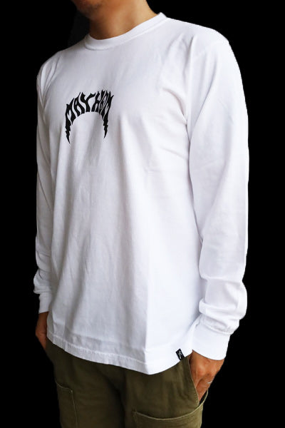 Long-sleeved T-shirt [MAYHEM BOLTS] White
