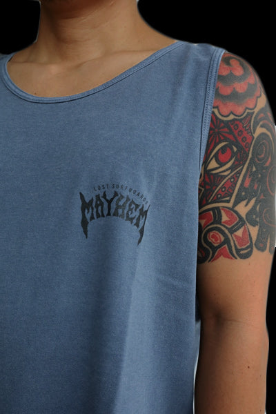 タンクトップ [MAYHEM DESIGN] Blue – Luvsurf