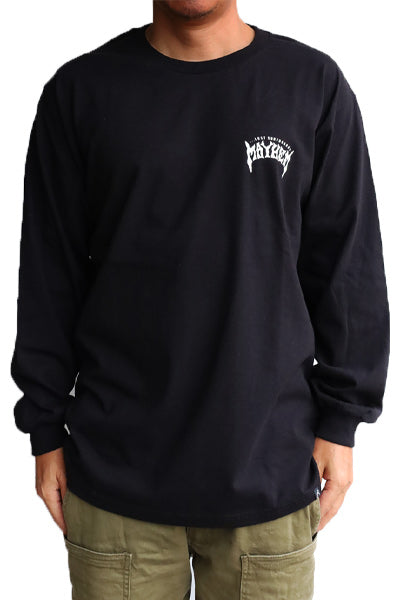 ロングスリーブTシャツ [MAYHEM DESIGN] Black – Luvsurf