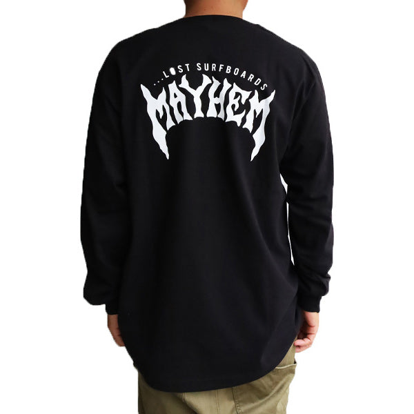 ロングスリーブTシャツ [MAYHEM DESIGN] Black