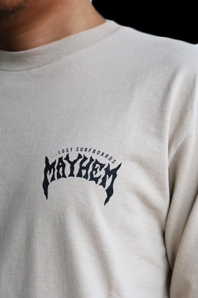 ロングスリーブTシャツ [MAYHEM DESIGN] Sand