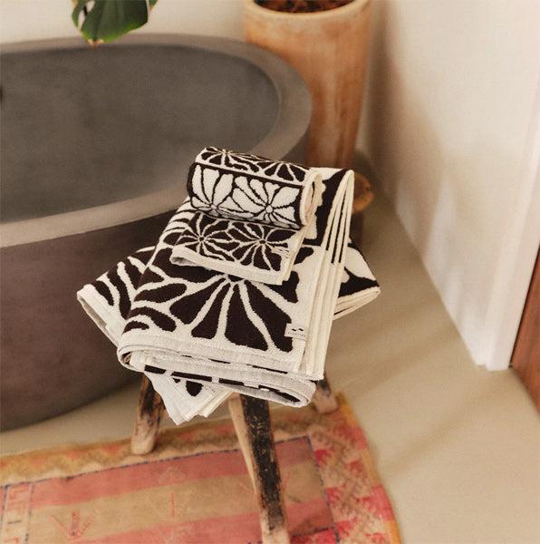 Bath Towel [CIAO ZEN] BLACK