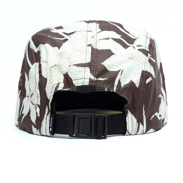 KINETIC ADJUSTABLE CAP [UNISEX] WHITE/BROWN