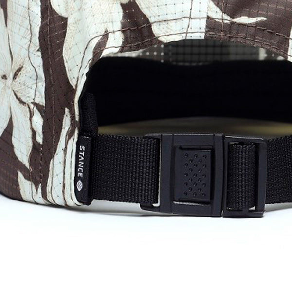 KINETIC ADJUSTABLE CAP [UNISEX] WHITE/BROWN