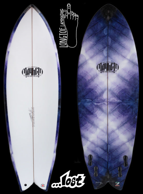 5'4″『RNF-RETRO REVAMP』...LOST×LONGTOE 5'5" タイプB 30.69cl