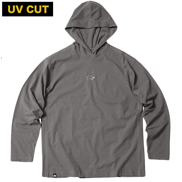 CENTER LOGO HYBRID RASHGUARD HOODIE / GREIGE Amphibious Mサイズ