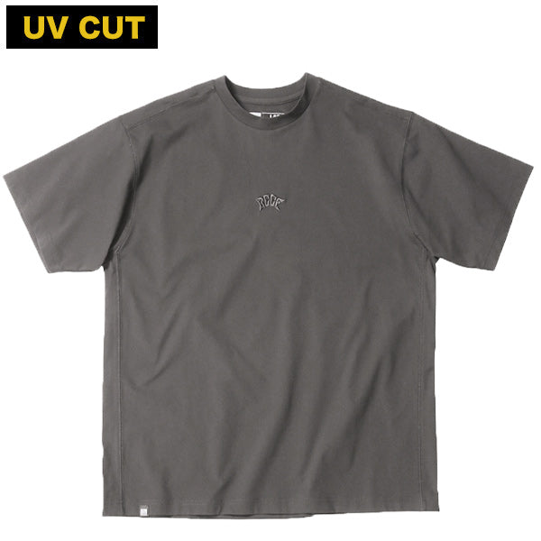 CENTER LOGO HYBRID RASHGUARD T-SHIRT / GREIGE Amphibious