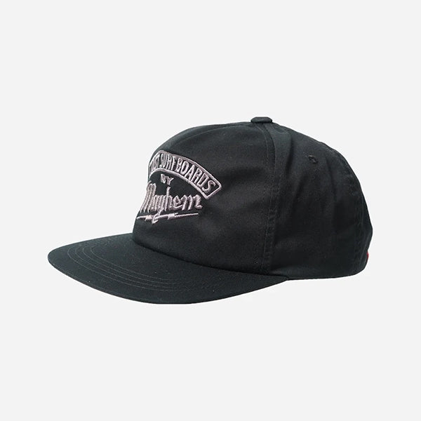 BUILDERS BY MAYHEM SNAPBACK : BLACK