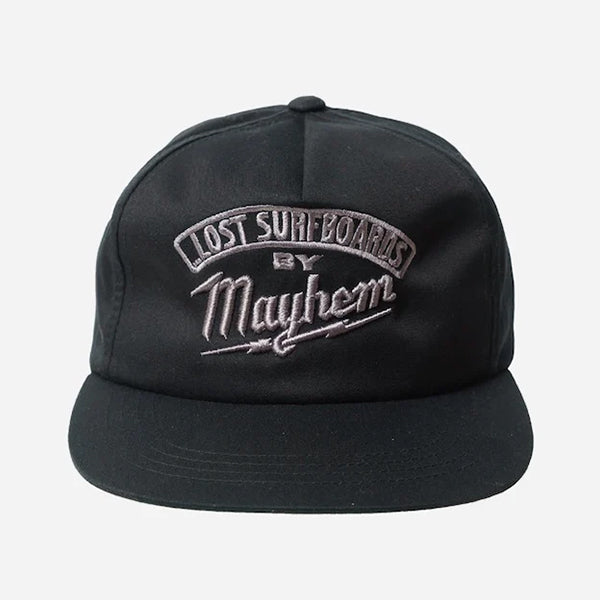 BUILDERS BY MAYHEM SNAPBACK : BLACK