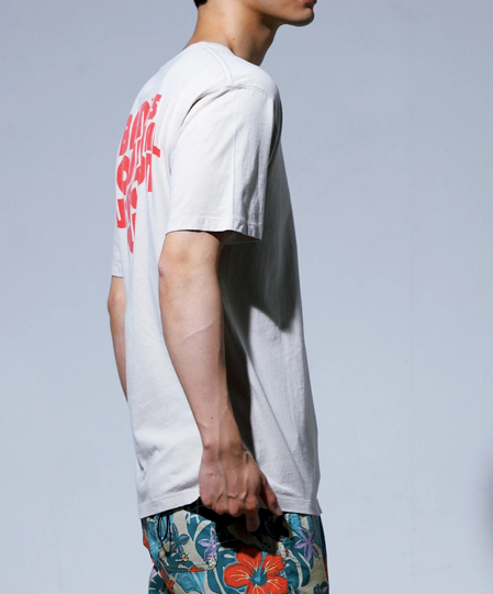 30% off sale! POSTED TEE SHIRT / BONE