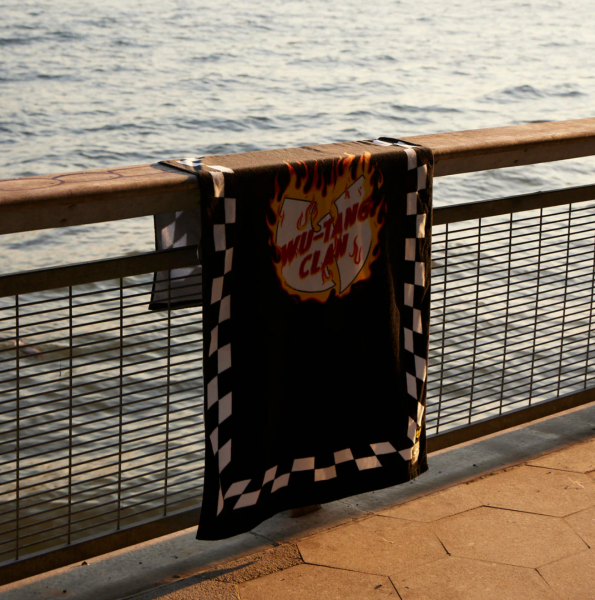 Beach Towels [Blocks On Fire Beach Towel]