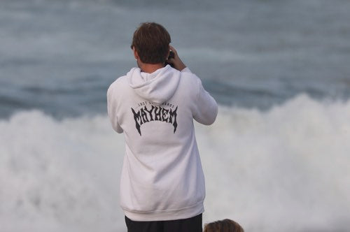 Pullover hoodie [MAYHEM DESIGN] WHITE