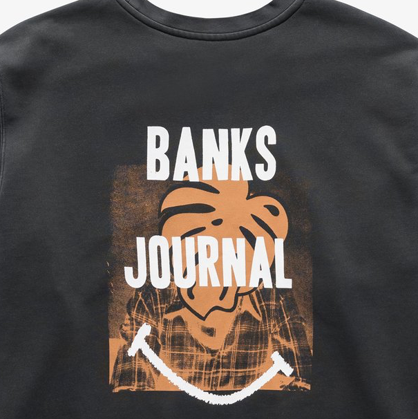 30% off sale! FRONDS CREW SWEAT / XL size