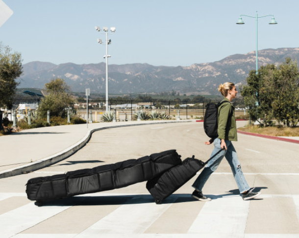 The Djarv 3-4 Surfboard Coffin for 3 to 4 boards / up to 6'6"