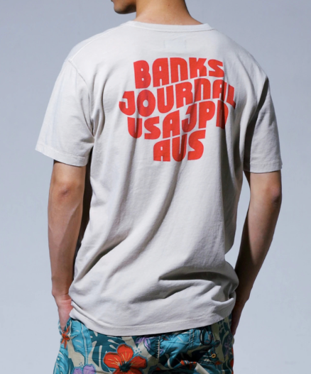 30% off sale! POSTED TEE SHIRT / BONE