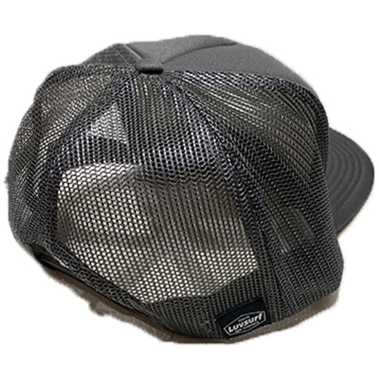 フラットバイザーメッシュキャップ [Affected] グレー – Luvsurf
