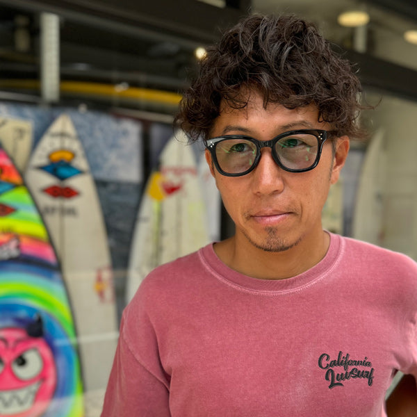 [LOW TIDE] Photochromic Lenses Gloss Black / Emo Blue
