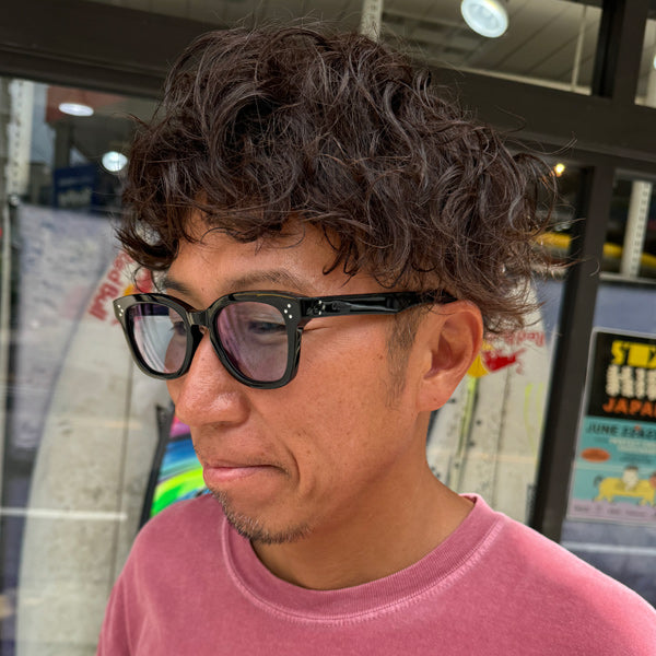 [LOW TIDE] Photochromic Lenses Gloss Black / Emo Blue