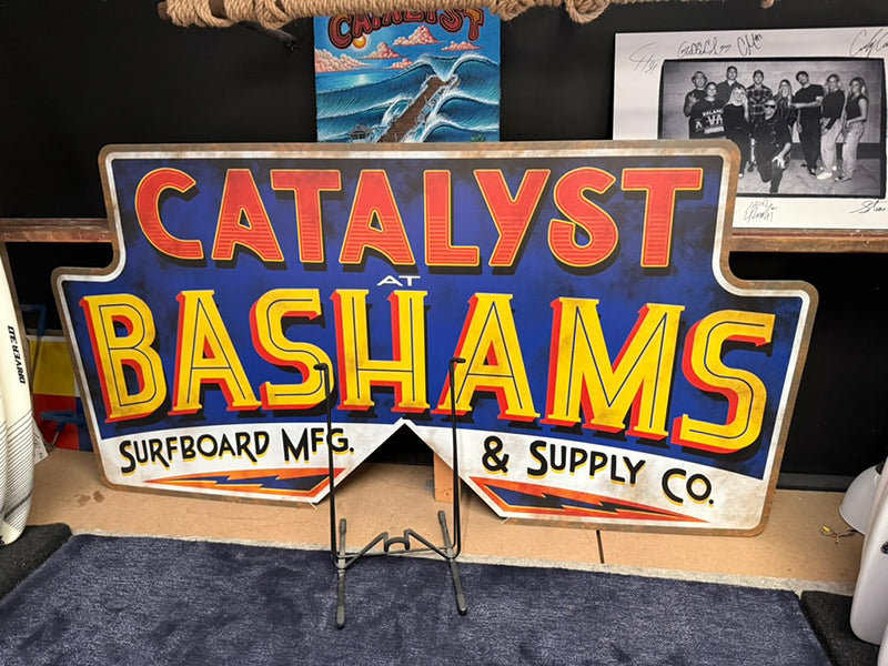 "CATALYST" T-shirt [@BASHAMS GRINDER] GREY
