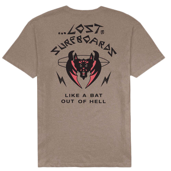 Tシャツ  [Bat Wings Vintage Dye Tee] Portabella