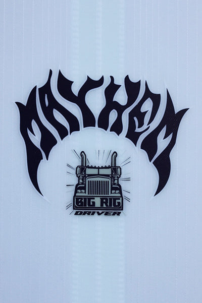 『BIG RIG DRIVER』 "LIGHT SPEED 2" Grey Fade