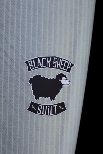 『BIG RIG DRIVER』Futures Fin "BLACK SHEEP BUILT"：TOXIC テクスチャー