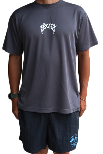 Hybrid Rashguard T-shirt BOLTS / Charcoal Amphibious