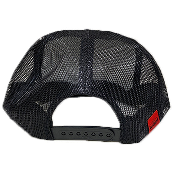 Flat visor mesh cap [Affected] Black