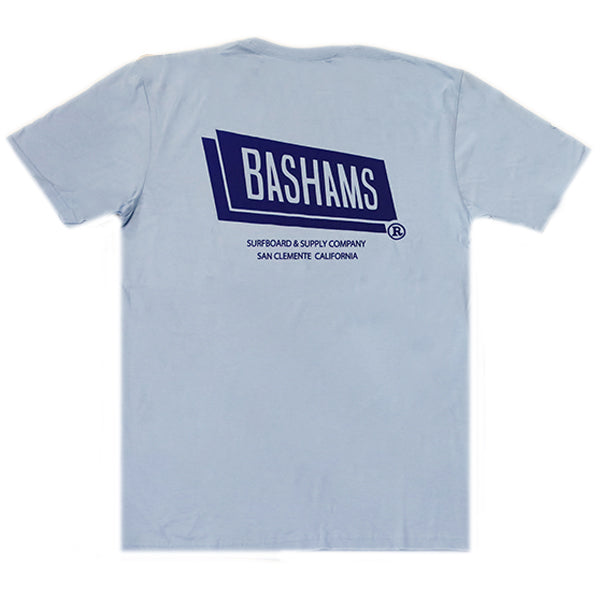 "CATALYST" T-shirt [CLARK BASHAMS] L.BLUE