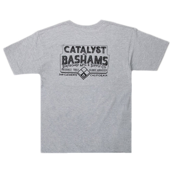 "CATALYST" T-shirt [BASHAMS] GREY