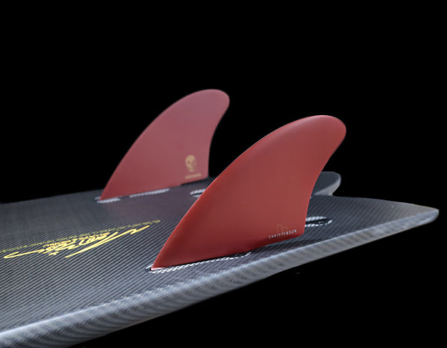 CHRISTENSON / PG KEEL FIN / BLOOD RED
