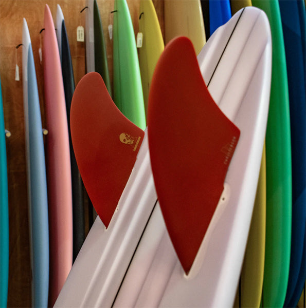 CHRISTENSON / PG KEEL FIN / BLOOD RED