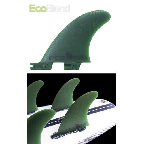 CARVER NEO GLASS /QUADリア フィン/ECO/2枚1セット S・M