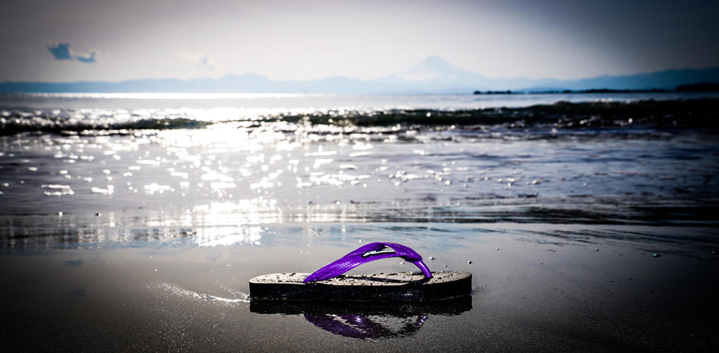 Sandals BLACK/PURPLE 24cm